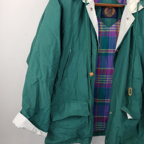 Vintage J.G. Hook Women's Green Jacket - Size L - Picture 4 of 7